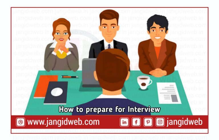 How to prepare for Interview